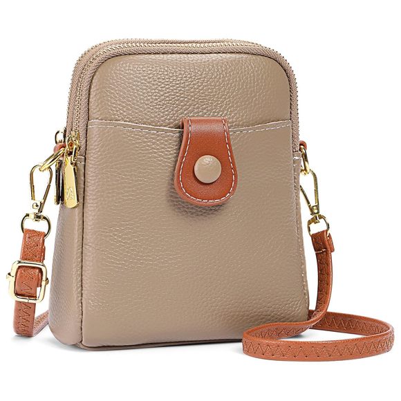 Cell Phone Purses Small Genuine Leather With Adjustable Strap Crossbody Bags :> - Picture 1 of 6